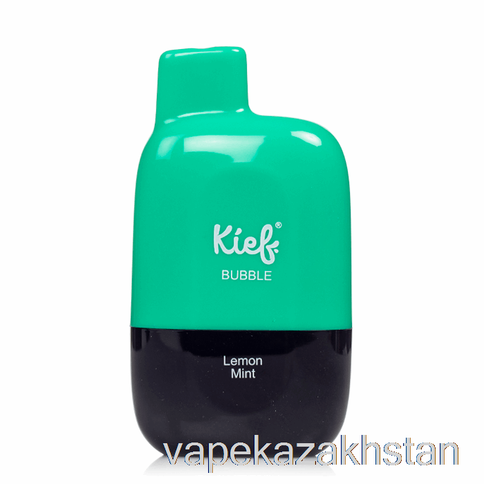 Vape Kazakhstan XTRA Kief Bubble 6500 Disposable Lemon Mint